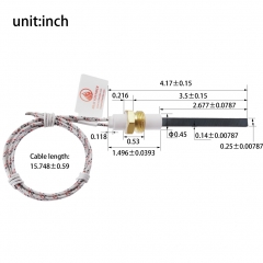 HF12-X4-250AE/250BE Silicon Nitride Igniter