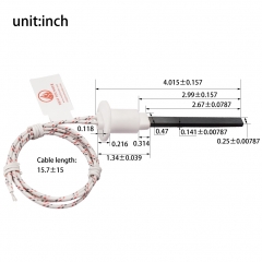 HF12-X1-250AE/250BE Silicon Nitride Igniter
