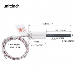 HF12-X5-250AE/250BE Silicon Nitride Igniter