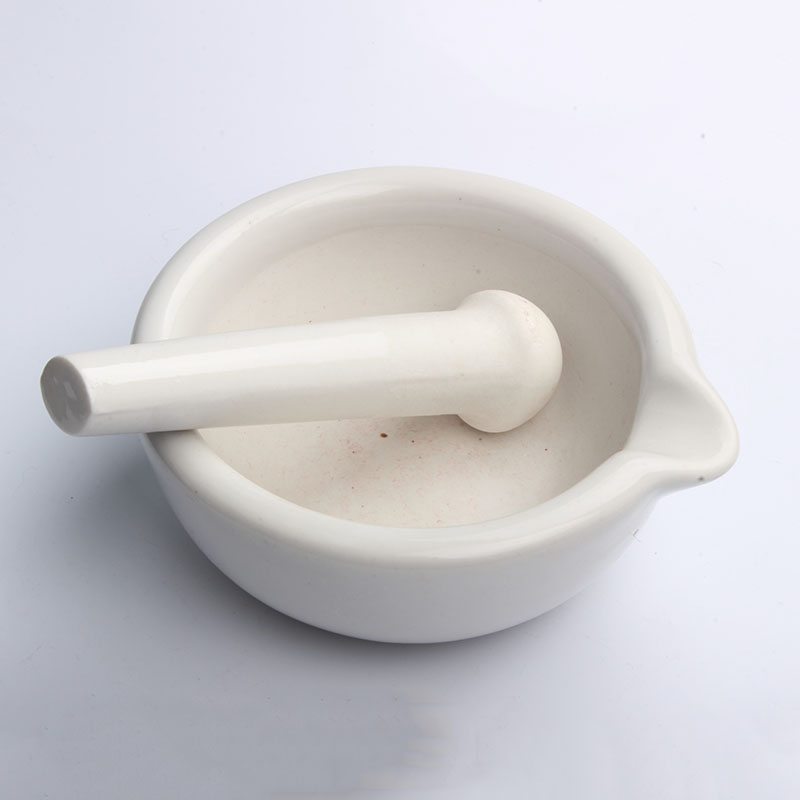 18 Years Factory Alumina Ceramic Connector - Porcelain mortar and pestle – Heatfounder